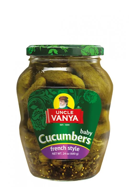 Cucumbers “French style” 680 g jar