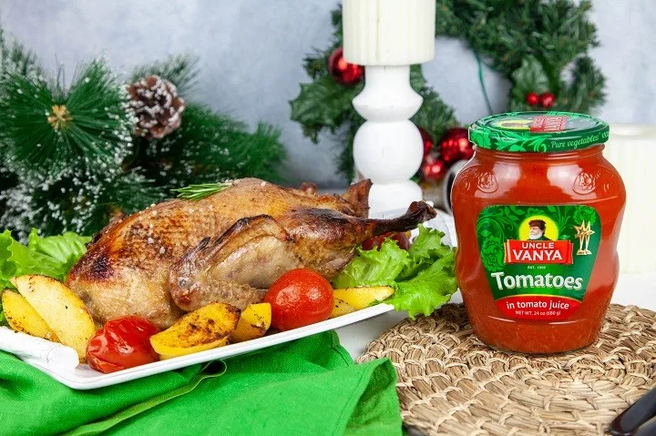 Duck with tomatoes