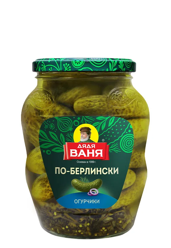 Огурчики «По-берлински» 680 г