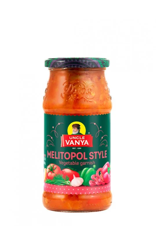 Vegetable garnigsh “Melitopol style” 460 g jar