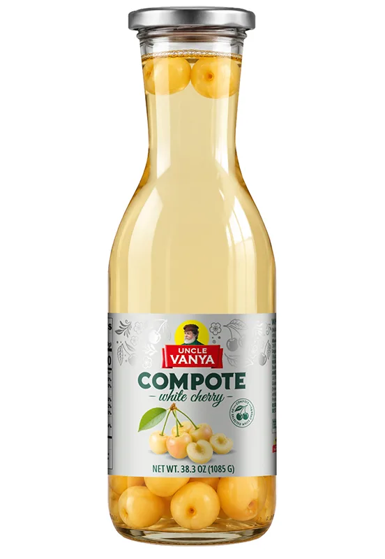 WHITE CHERRY COMPOTE — 1 L