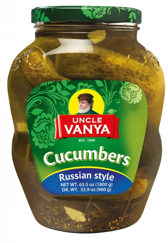 Cucumbers “Russian style” 1800 g