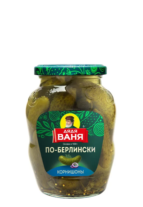 Корнишоны «По-берлински» 350 г