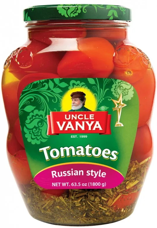 Tomatoes “Russian style 1800 g jar
