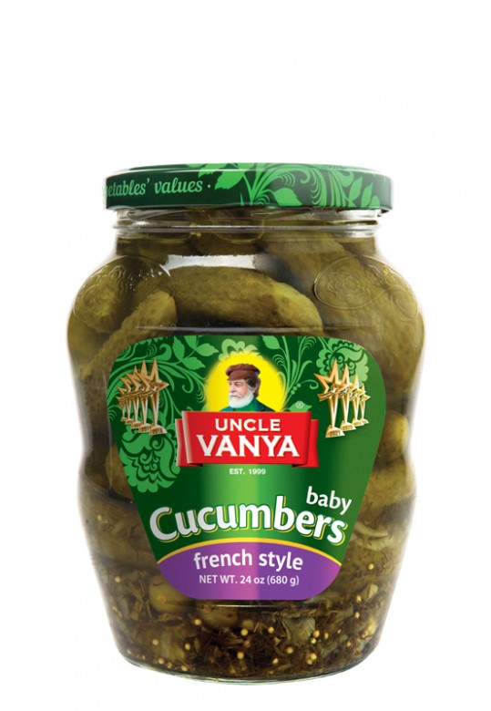 Picklend Baby Cucumbers French Style 680 g jar