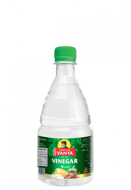 Vinegar 9% 500 ml plastic bottle