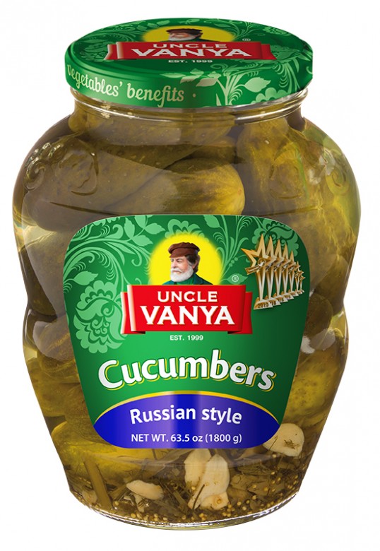 Marinated Cucumbers Russian style 1800 g