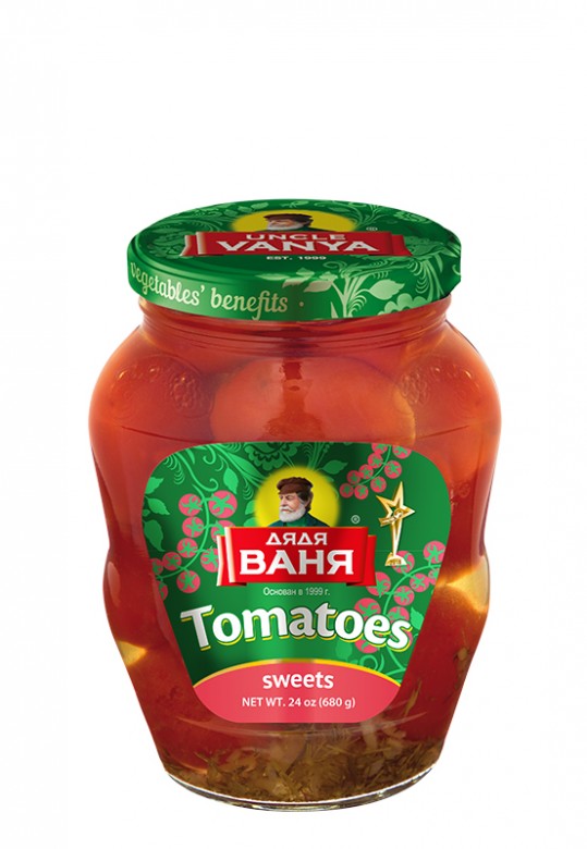 Marinated Tomatoes sweets 680 g jar