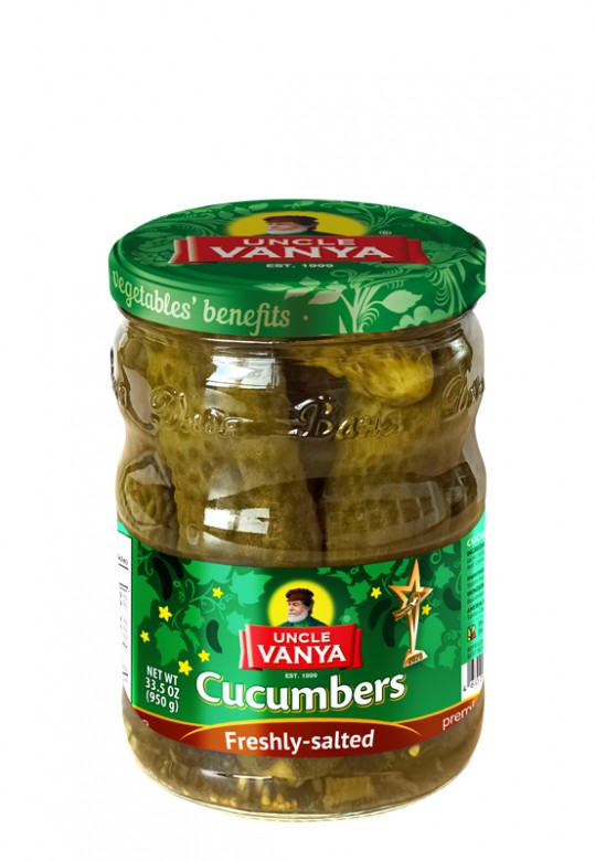 Cucumbers Freshly-salted 950 g