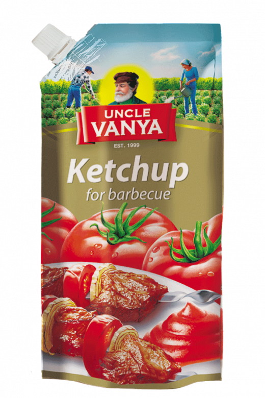 Barbecue Ketchup 330 g plastic pack