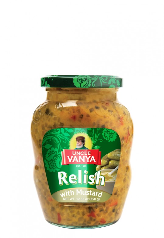 Cucumber Relish with Mustard 350 g jar