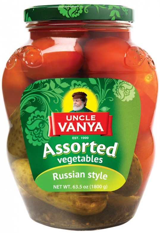Assorted vegetables 1800 g jar
