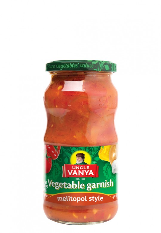 Vegetable garnish Melitopol style 460 g jar