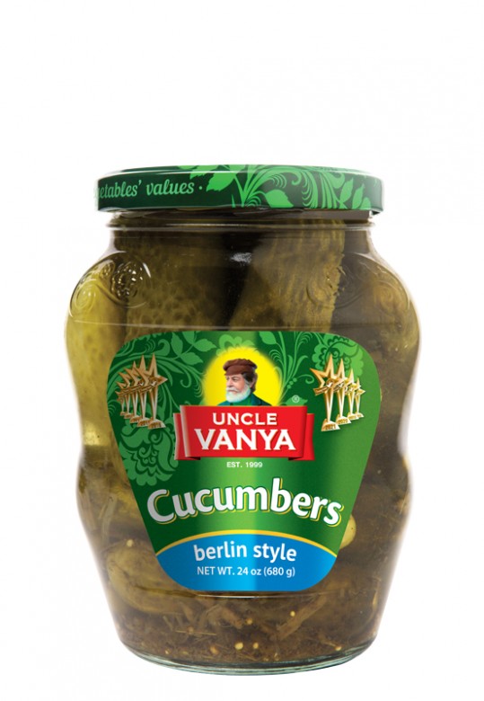 Pickled Cucumbers Berlin style  680 g jar