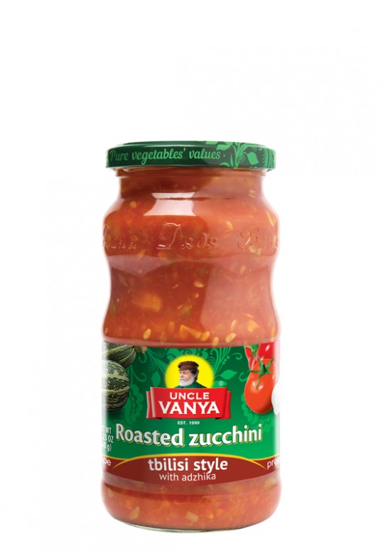 Roasted Zucchini Tbilisi style with adzhika 460 g jar