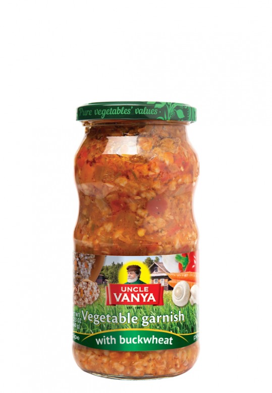 Vegetable garnish with buckwheat 460 g jar