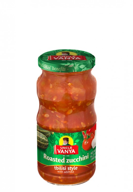 Roasted Zucchini Tbilisi style with adzhika 460 g jar