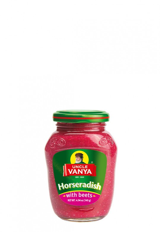 Horseradish with beets 140 g jar