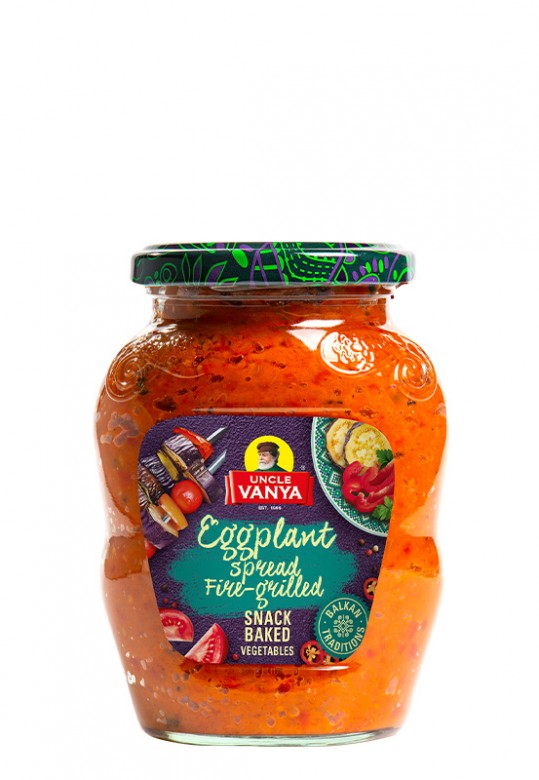 Eggplant spread fire-grilled