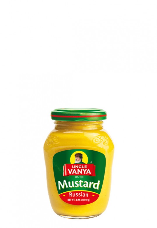 Mustard “Russian style” 140 g jar