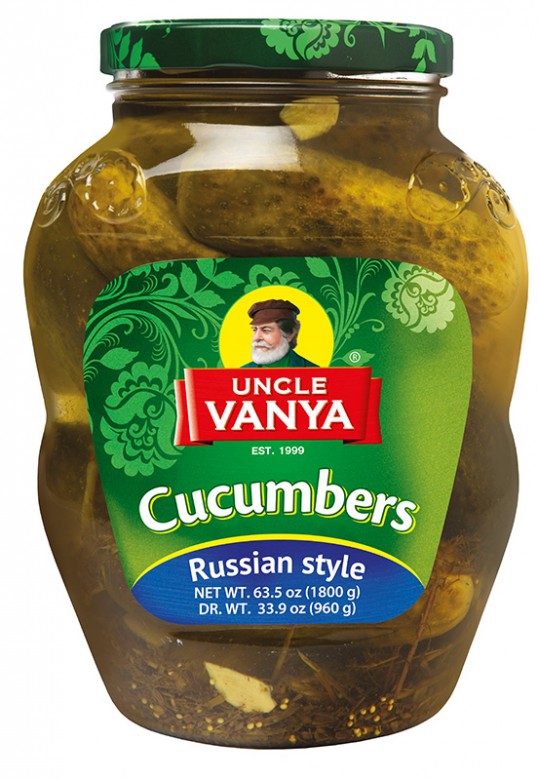 Cucumbers “Russian style” 1800 g