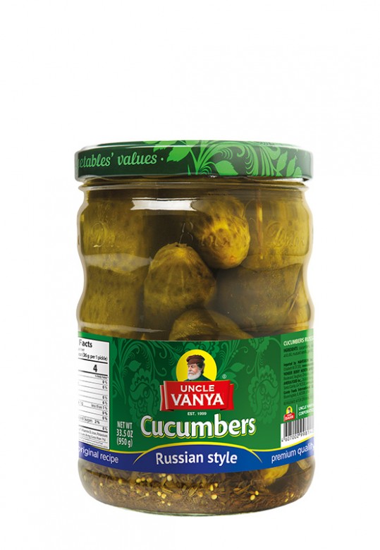 Cucumbers “Russian style” 950 g