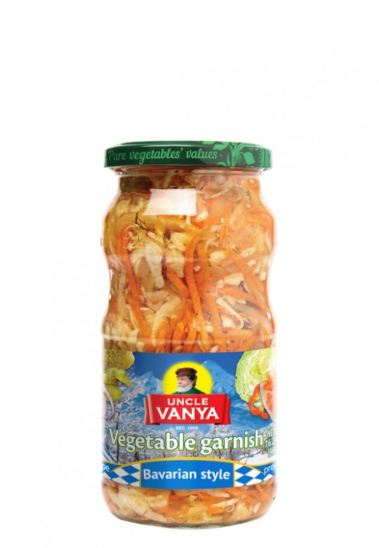 Vegetable garnish Bavarian style 460 g jar